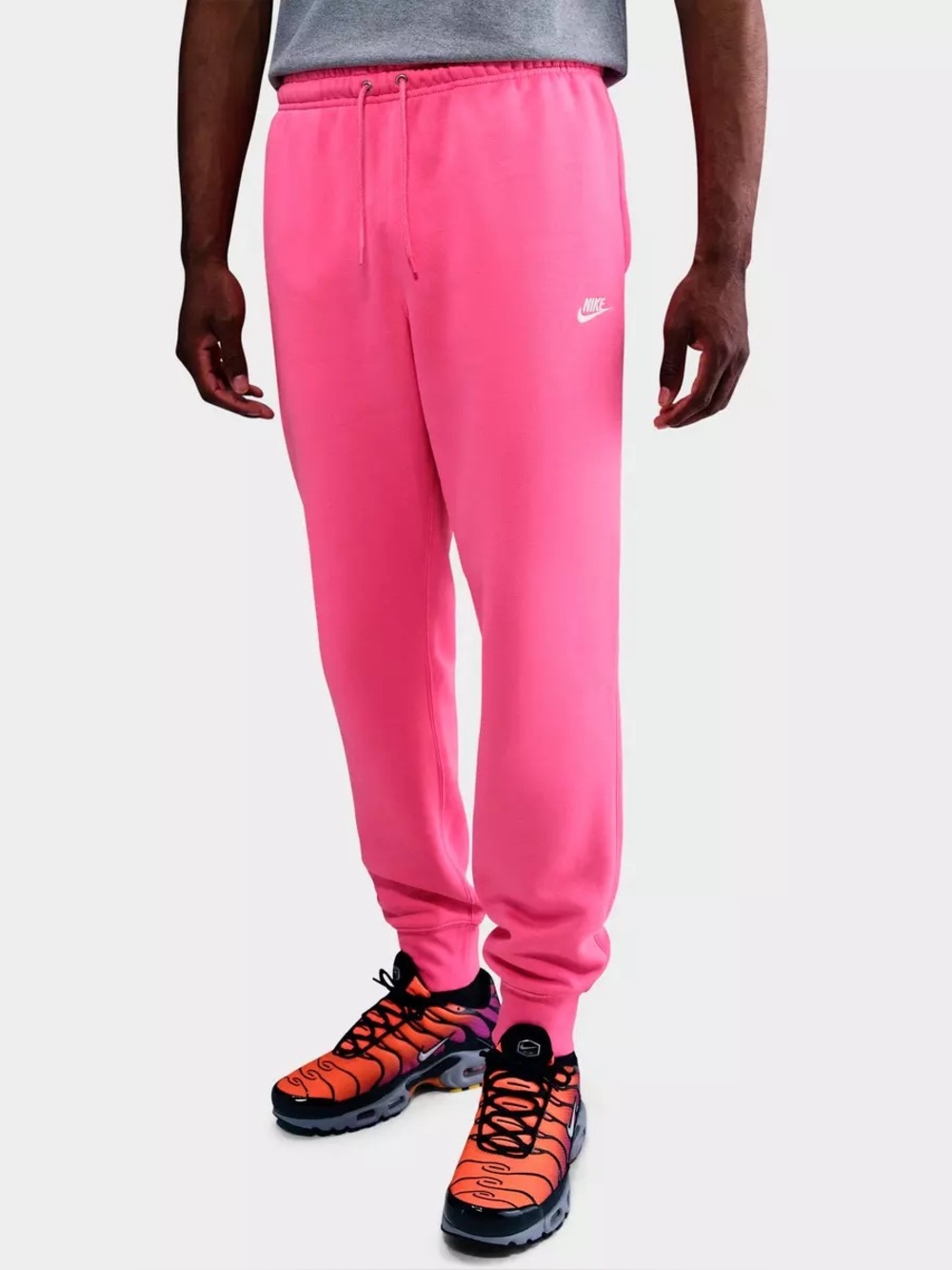 NEW NIKE CLUB FLEECE PREMIUM JOGGER PANTS Pinksicle MEN'S S